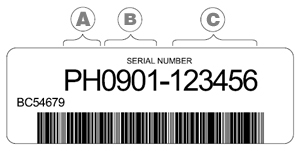 ping serial number lookup